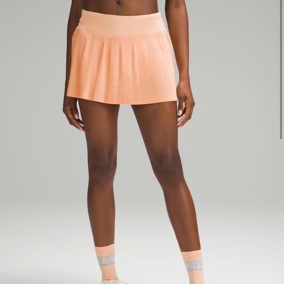 lululemon athletica Dresses & Skirts - COPY - Summer Glow Pleat to Street Lululemon skirt
